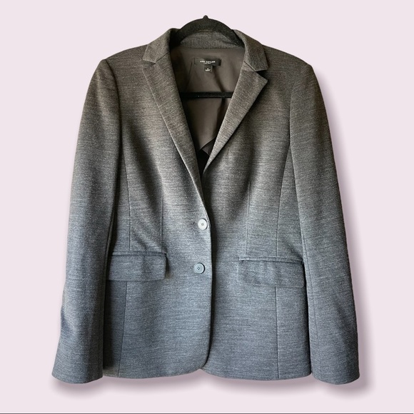 Ann Taylor Gray Double Button Blazer - Picture 1 of 8